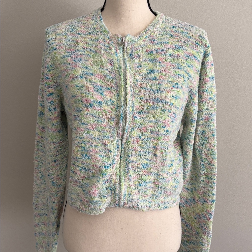 Bimba Y Lola Multicolor Speckled Knit Sweater
